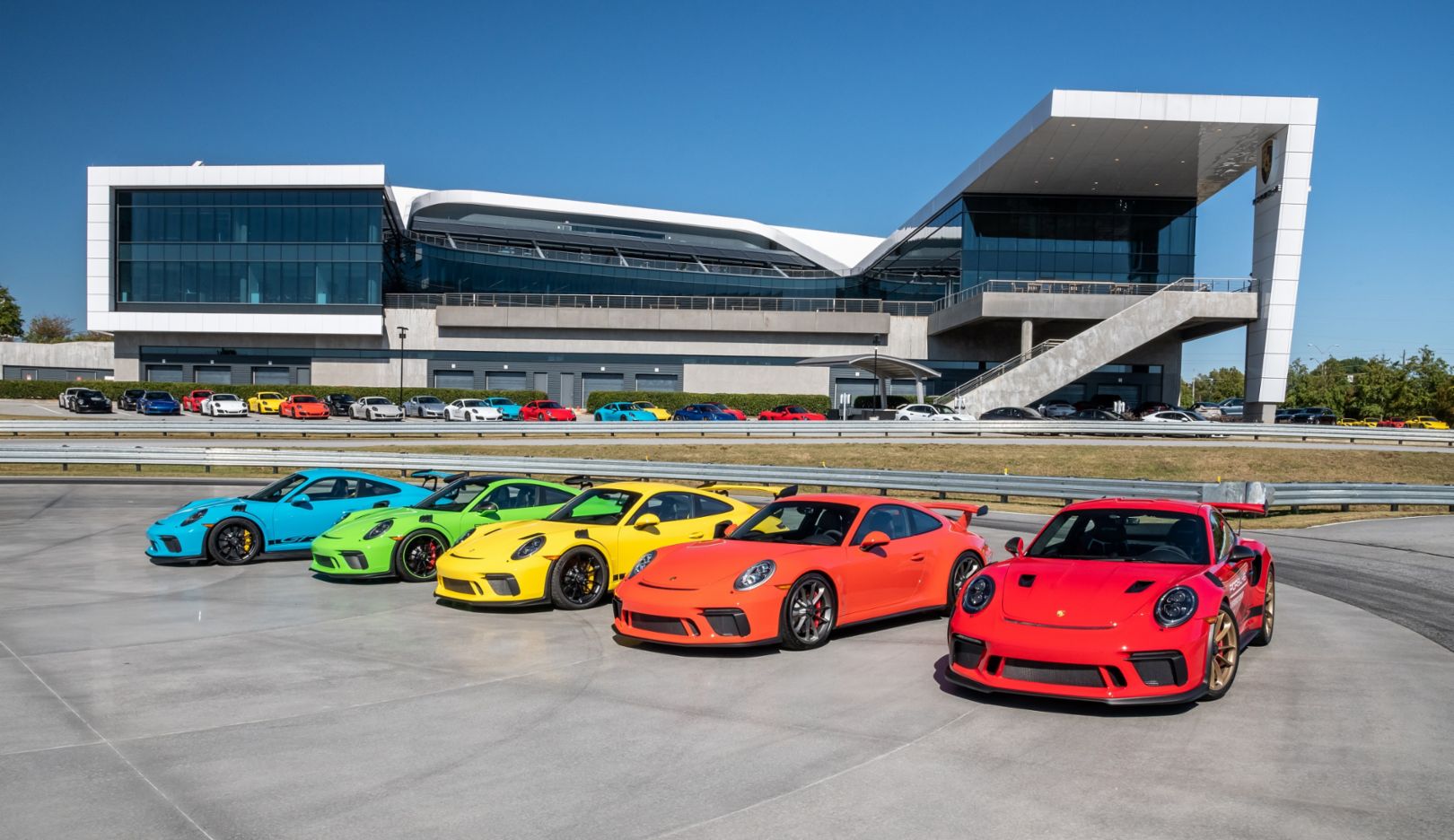 Porsche celebrates fifth anniversary of its U.S. home at the Porsche